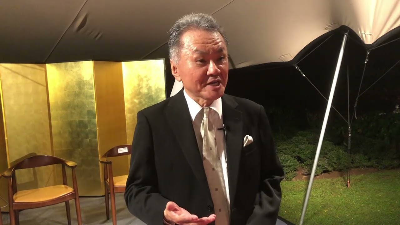 Ambassador KAN Masahiro Interview at the National Day of Japan Reception in Mauritius