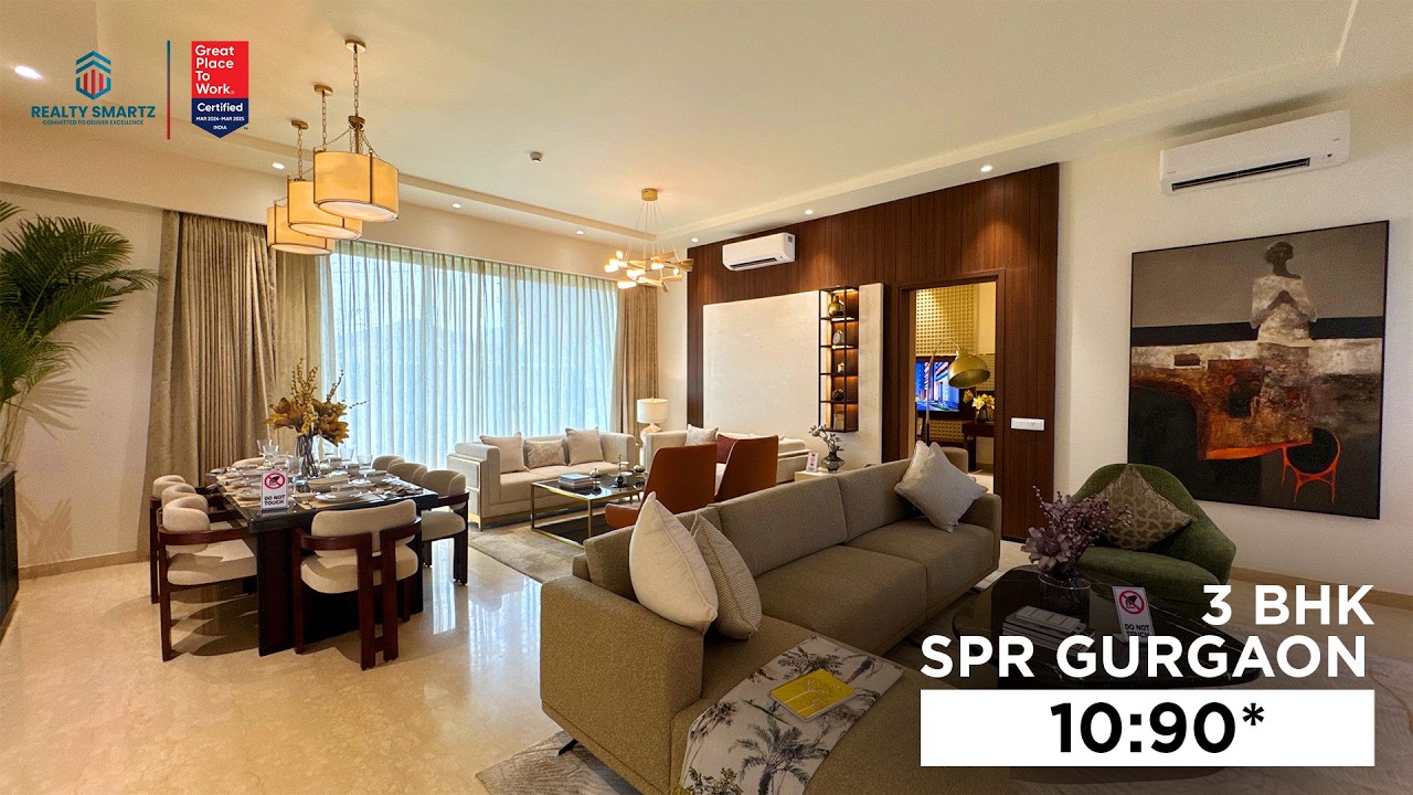 2095 Sq.Ft 3 BHK on SPR Road Gurgaon | ₹4 Cr Onwards | Listed Developer | Realty Smartz 083