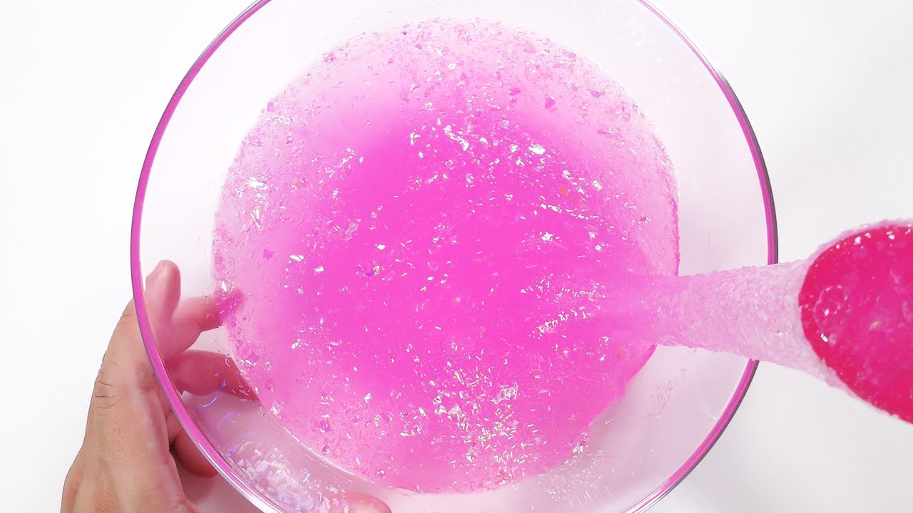 【DIY】スーパートロトロアイシースライムの作り方【slime ASMR】