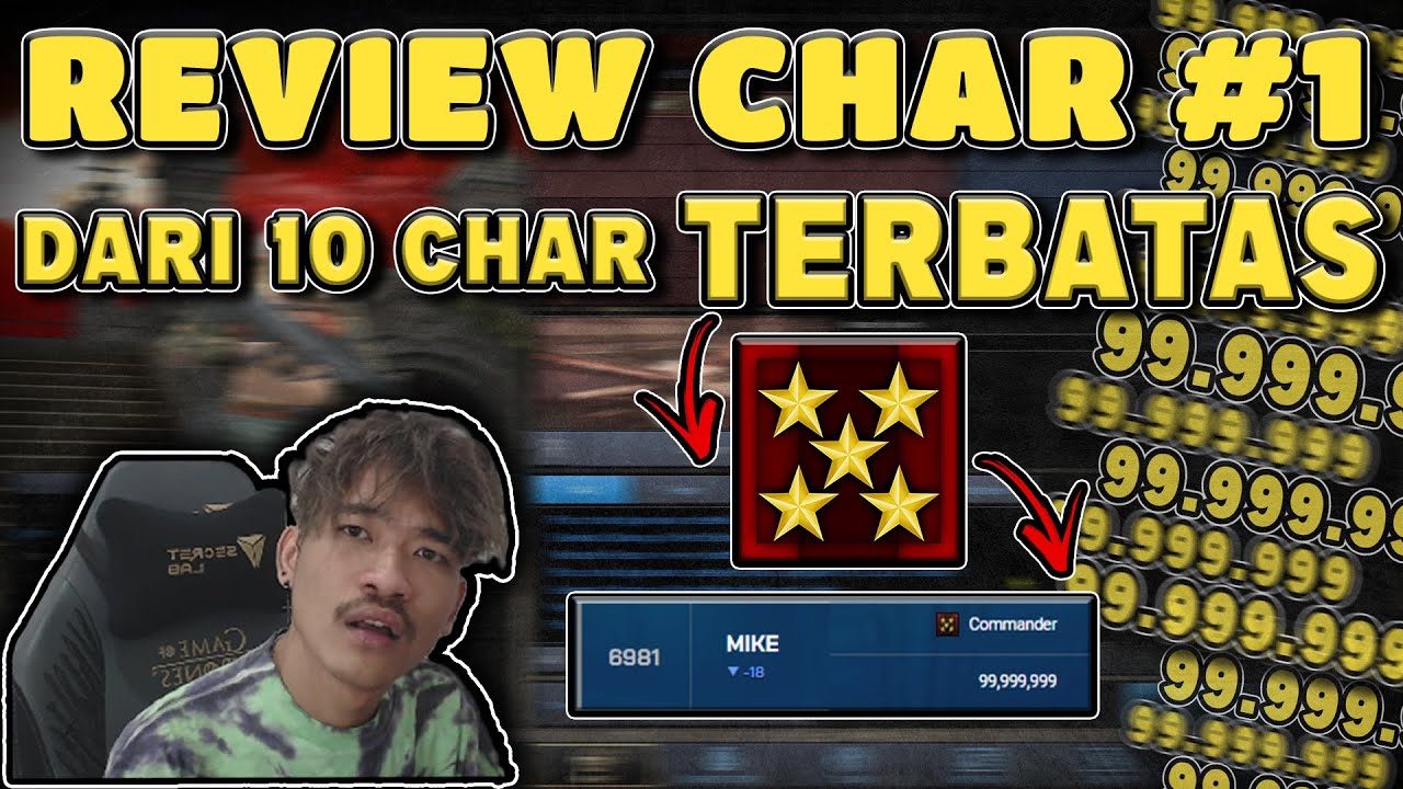 COMMANDER LANGKA DAN CHAR INI NOMOR 1 DARI 10 LIMITED !! // Gameplay Point Blank Zepetto Indonesia