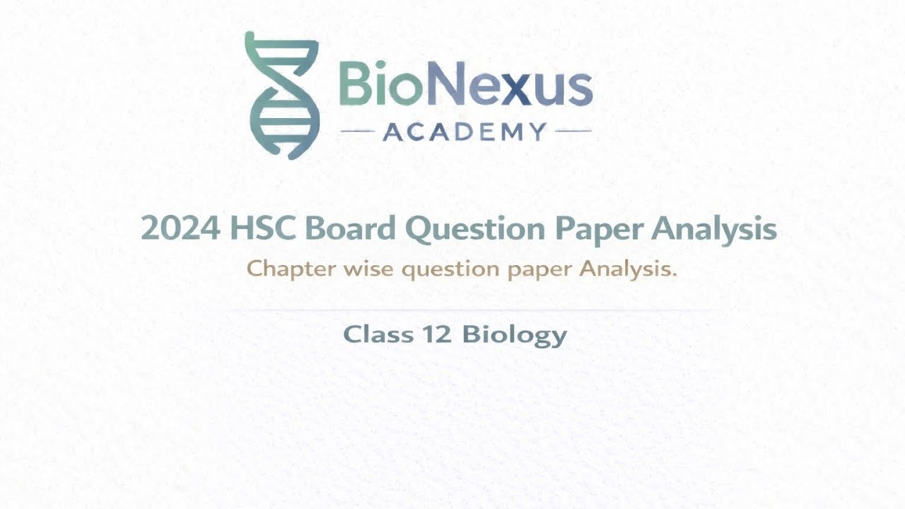 2024 HSC Board Question Paper – Biology | Question Paper Analysis | Maharashtra State Board