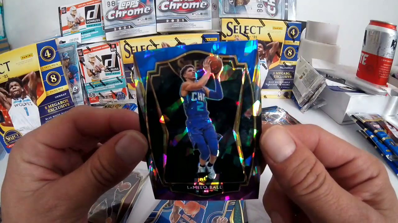 2021 select basketball mega box 🔥🔥🔥 lamelo ball!!!