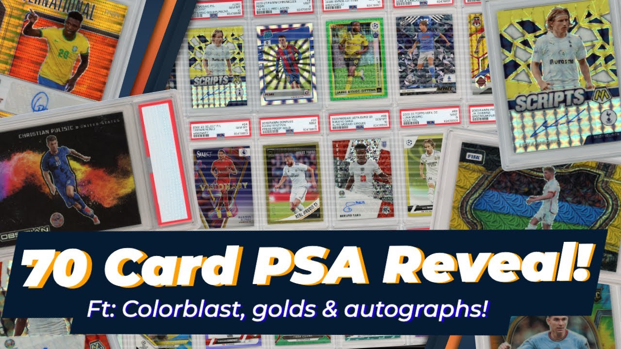 Massive 70 Card PSA Reveal! Ft: Color Blast, Autographs and Short-prints!