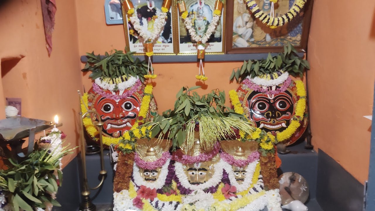 ದೈವಾರಾಧನೆ@ ನಮ್ಮ ಊರಿನಲ್ಲಿ# ಕೆಂಚರಾಯ ಸ್ವಾಮಿಗೆ 101 ಎಡೆ ಪೂಜೆ#( bhutappa devara puja)