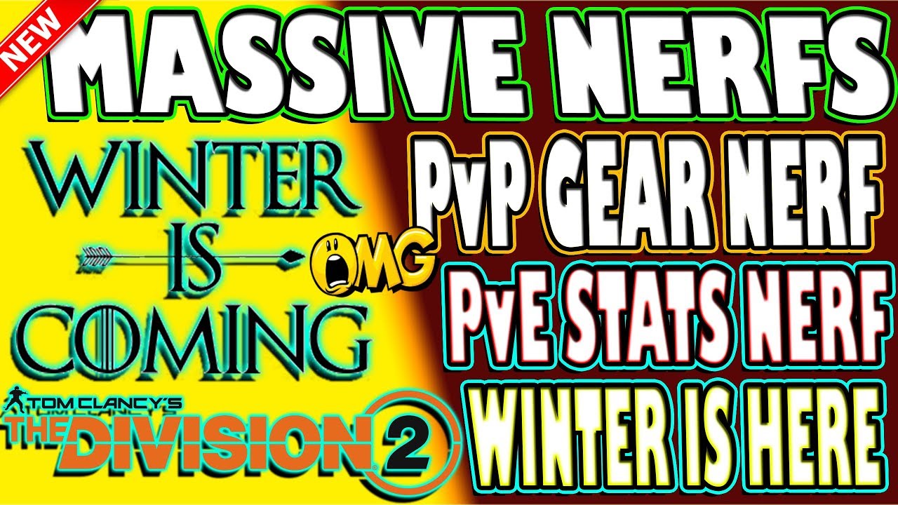 🆕 MASSIVE RAID DELAY | NO RAID APRIL 25 | INSANE TALENT GEAR NERF | PVP/PVE NERF | The Division 2