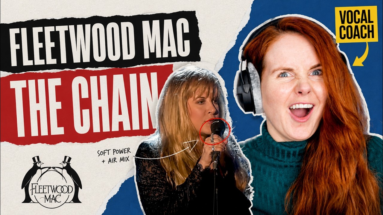 The Vocal Blend Is UNREAL | Vocal Coach BREAKS DOWN Fleetwood Mac – The Chain