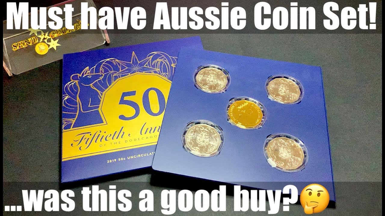 Must have coin set! ... Australia 2019 Fiftieth Anniversary 50c Dodecagon Coin Set