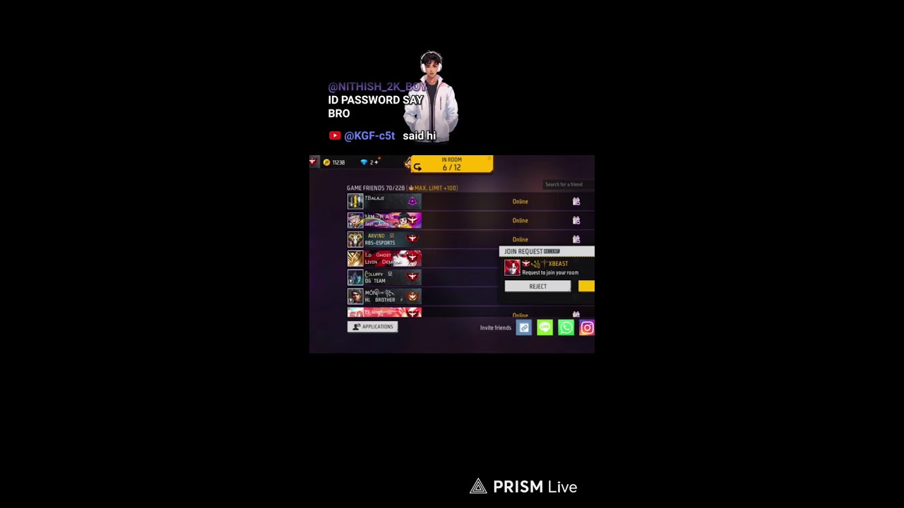 free fire rank push🤯and custom room match😨Sub now in tamil#freefirelive#room match#tamil#FF#match