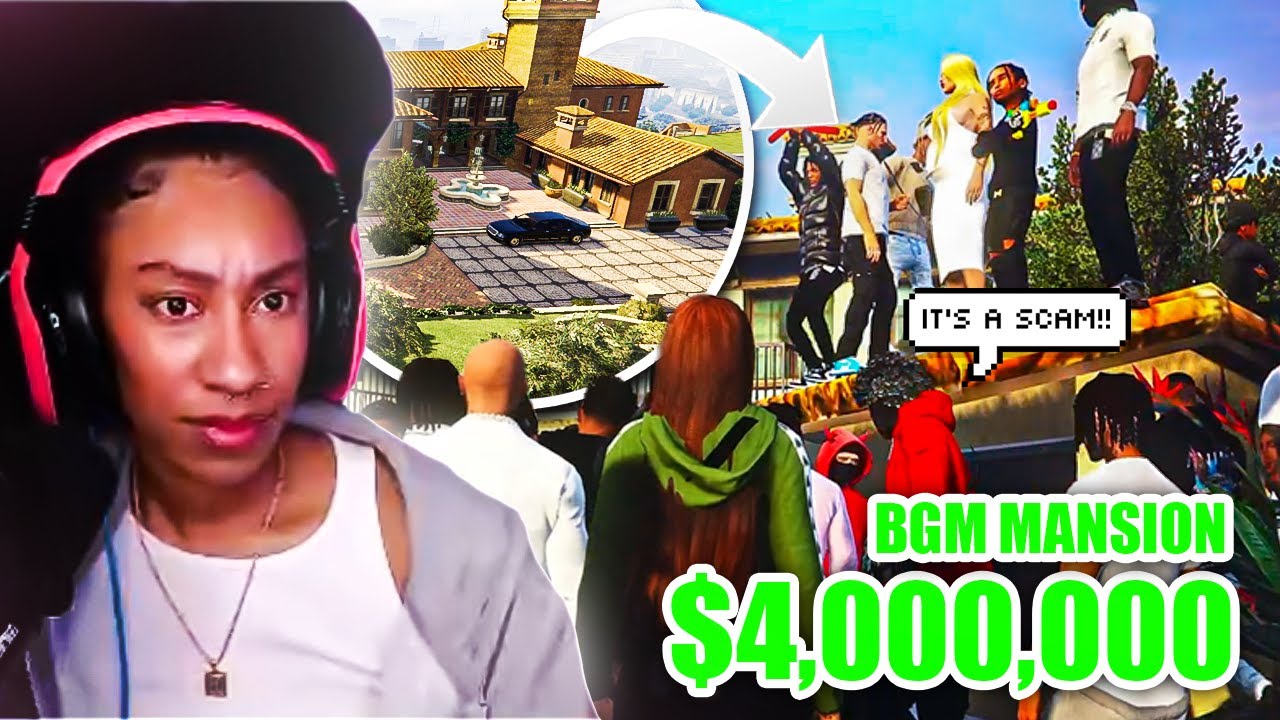 BGM buys a MANSION and gets SCAMMED 😱 | District 10 | GTA RP