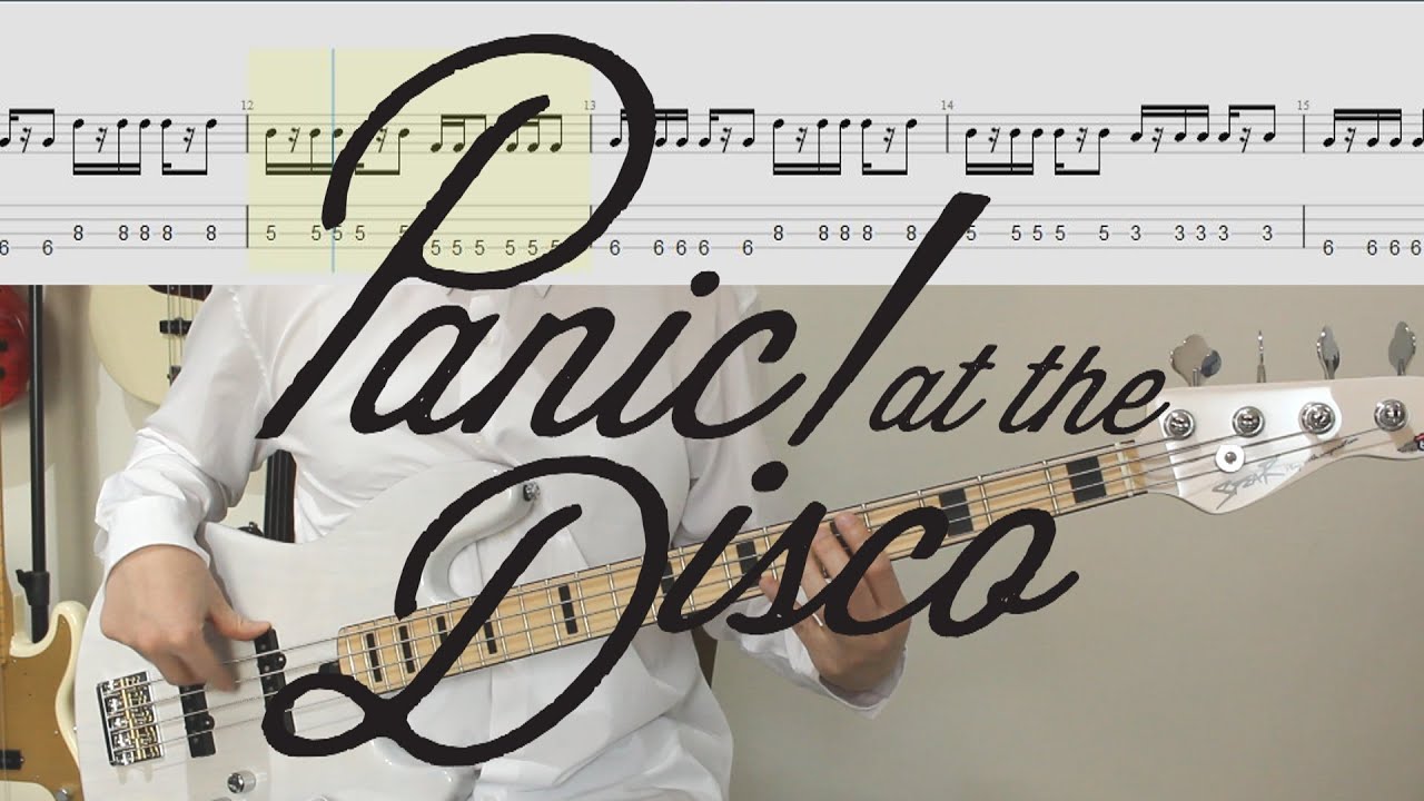 누구나 도전해 볼 수 있는 베이스!│Panic! At The Disco - High Hopes│BASS TAB│악보