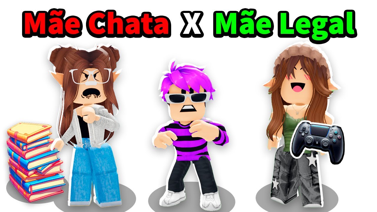 MÃE CHATA vs MÃE LEGAL NO BROOKHAVEN!
