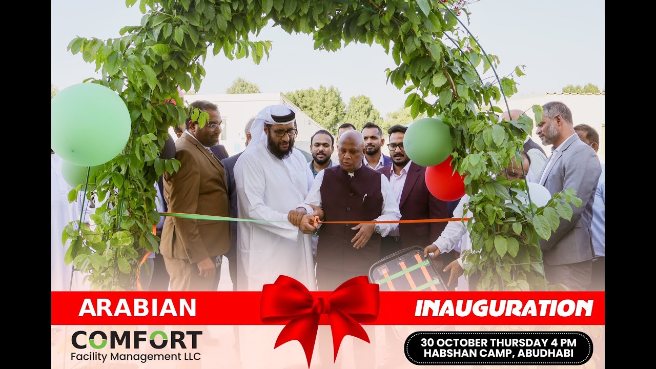 Arabian Comfort Facility Management LLC proudly inaugurated its newest facility at Habshan Camp