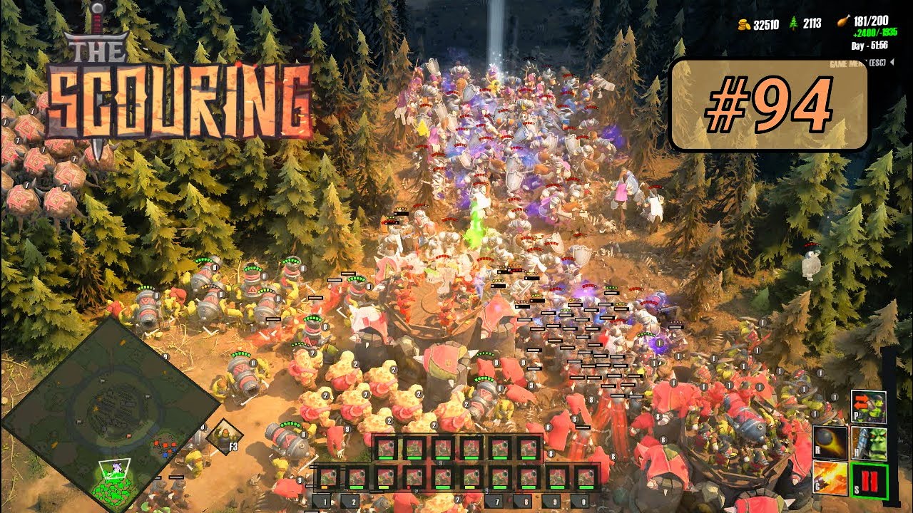 The Scouring #94: Orc Gameplay vs 7 Humans - 1vs7 -The Time of the Orc has Began - HARD
