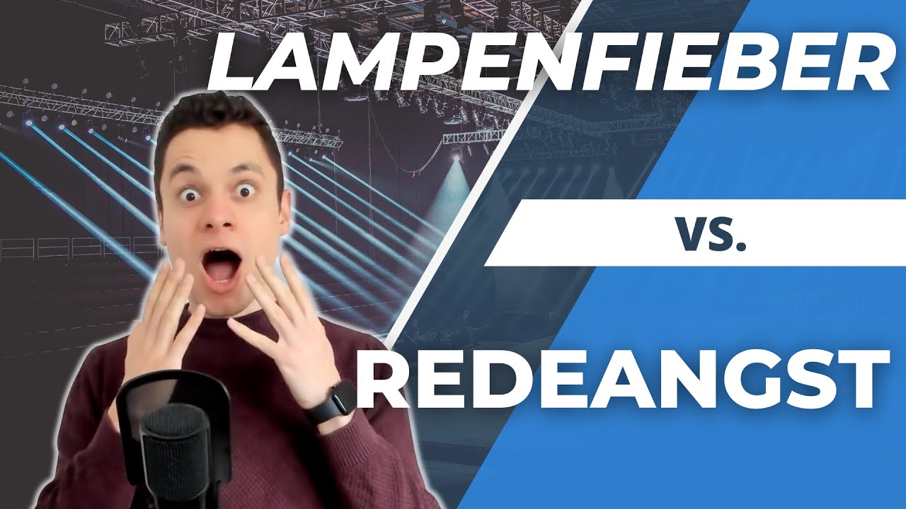 Lampenfieber vs. Redeangst: DAS ist der UNTERSCHIED!