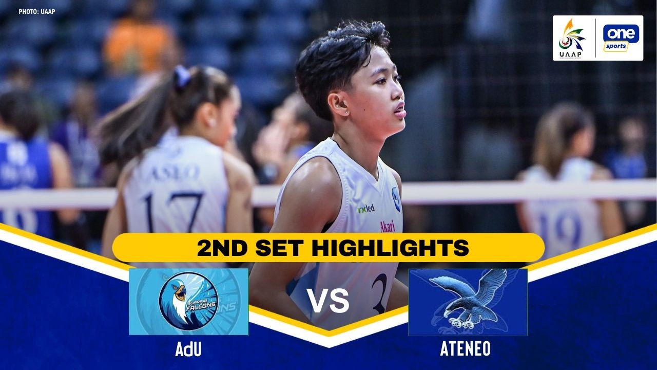 AdU vs. ATENEO | SET 2 HIGHLIGHTS | UAAP SEASON 88 WOMEN&rsquo;S VOLLEYBALL ROUND 2 | MAR 25, 2026