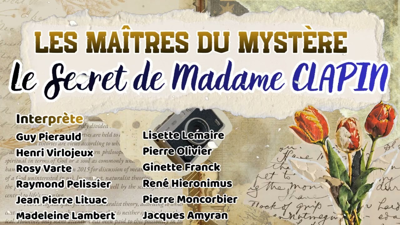 Les Maîtres du mystère - Le Secret de Madame CLAPIN