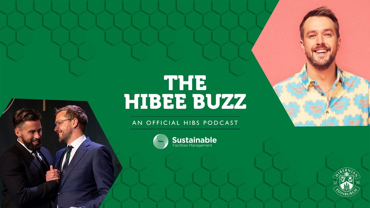 Iain Stirling On His Love For Hibs, Growing Up In Edinburgh & More! | The Hibee Buzz - S2, Ep 5