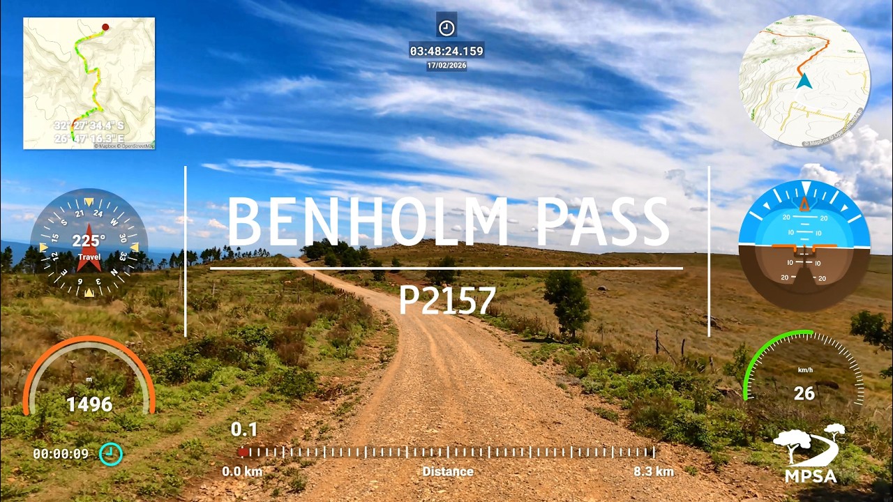 Benholm Pass (P2157) 2026- Mountain Passes of South Africa