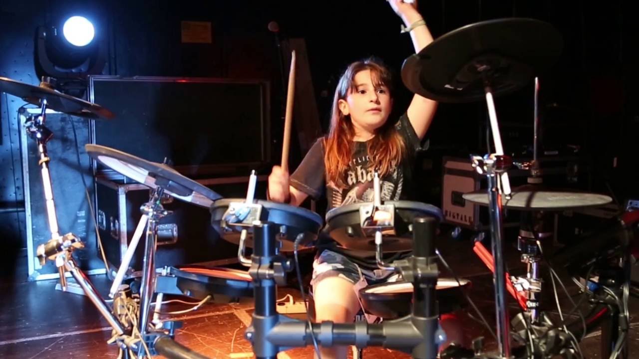 To Hell And Back (Sabaton cover) Naike 9 Years Old Young Girl