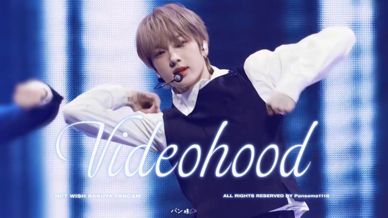 [4K | Multi-cam] 251220 NCT WISH 사쿠야 SAKUYA - Videohood @MMA 2025 직캠Fancam