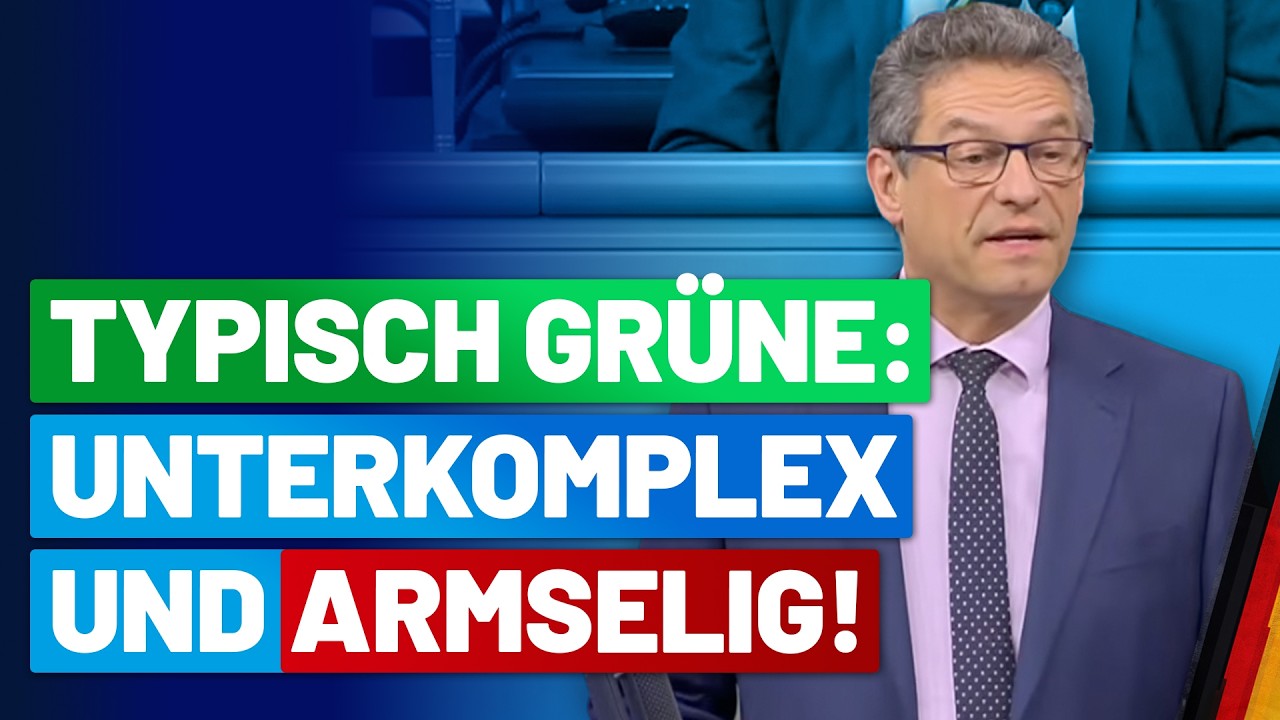 Wolfgang Wiehle nimmt Antrag der Grünen auseinander! - AfD-Fraktion im Bundestag