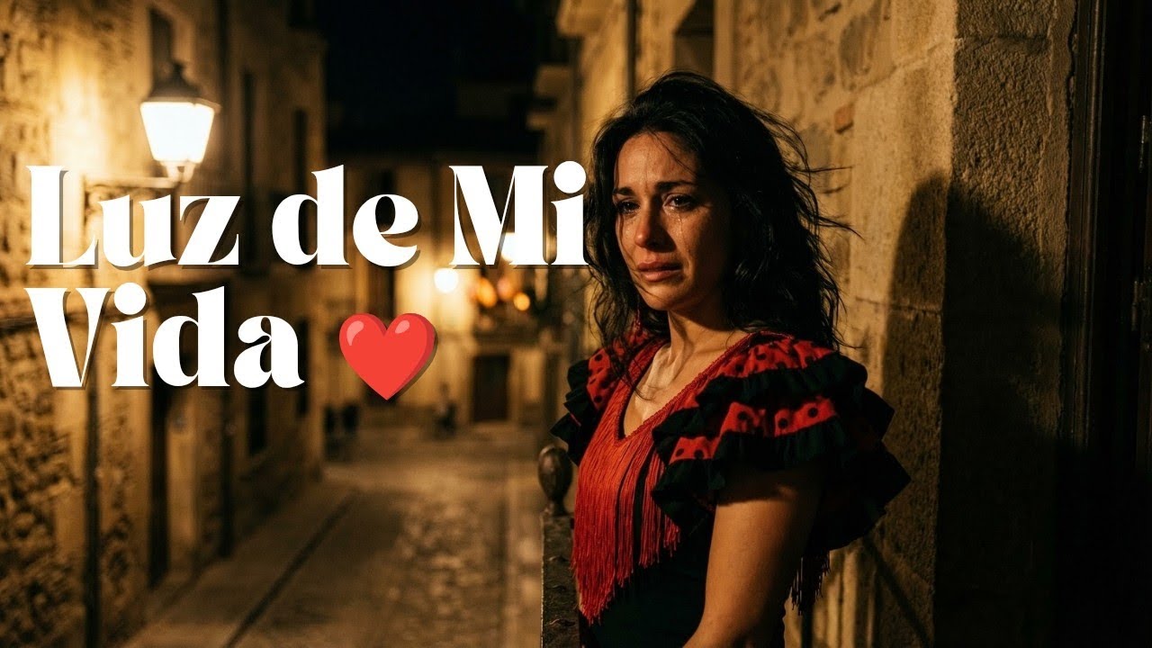 Luz de Mi Vida ❤️ Romantic Flamenco Guitar | Spanish Love Song | Rumba Salsa Night Music