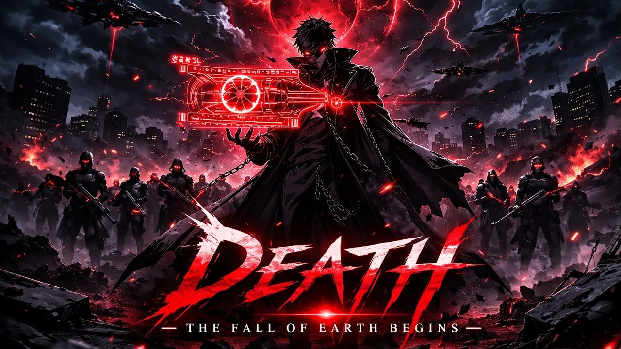 Death The fall of Earth BEGINS || season 1 episode 1 || Made by demon Night anime studio anime 