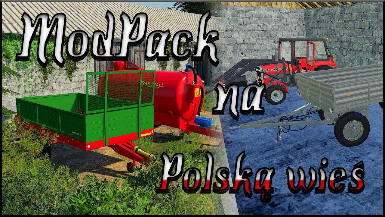 ✔ModPack na polską wieś  - FS19