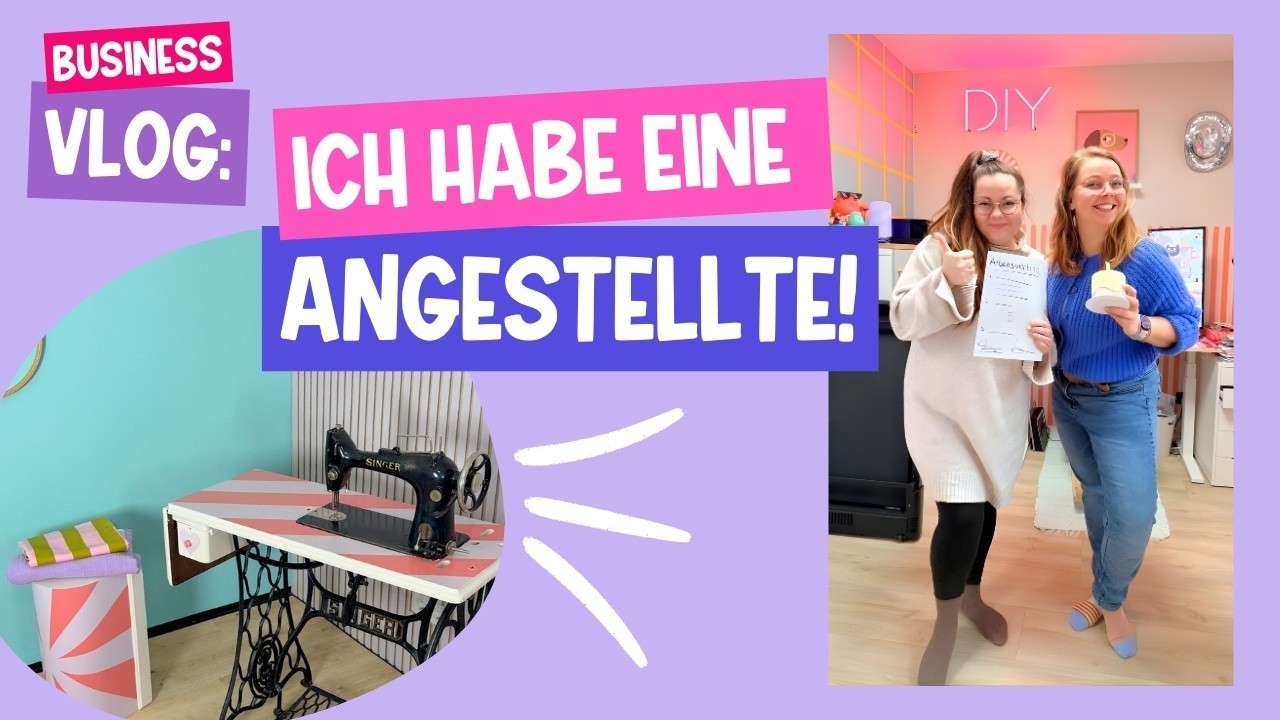 Ich habe eine Angestellte 🤯 😍 Business Vlog & BTS
