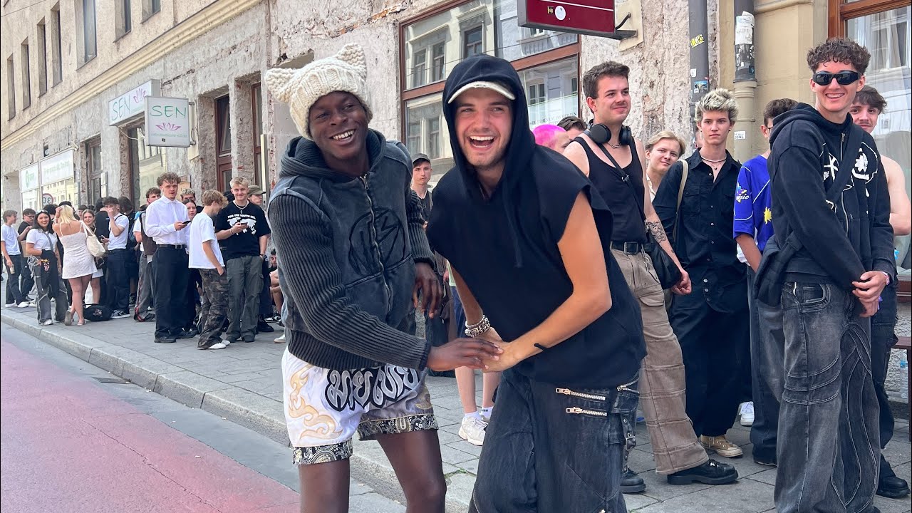 Crazy pieces bei Nofaithstudios pop up in München Luis Dobbelgarten getroffen und Rolling Loud Day 2