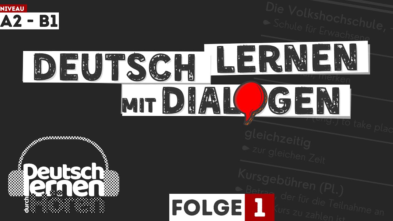 #78 | Deutsch lernen mit Dialogen | Deutsch lernen im Schlaf | UT: 🇩🇪 🇬🇧 🇹🇷 | Niveau A2-B1