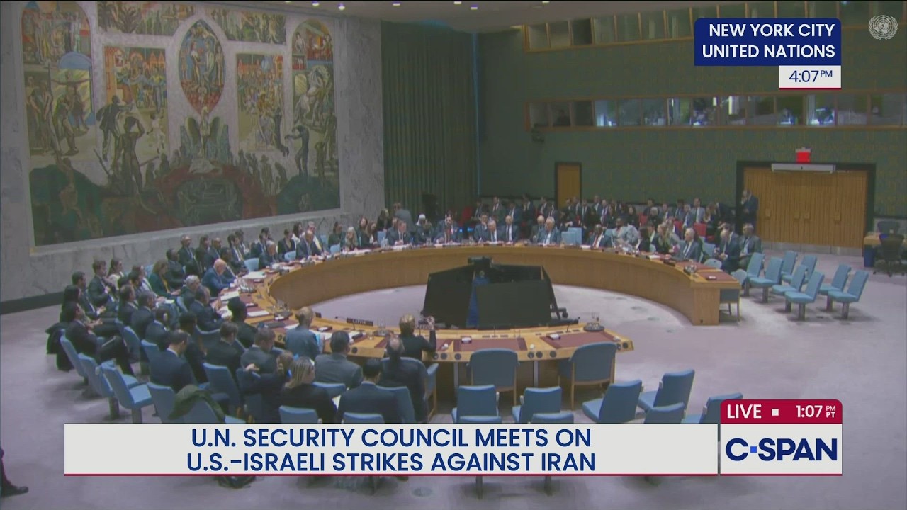 UN Security Council Emergency Meeting on Iran