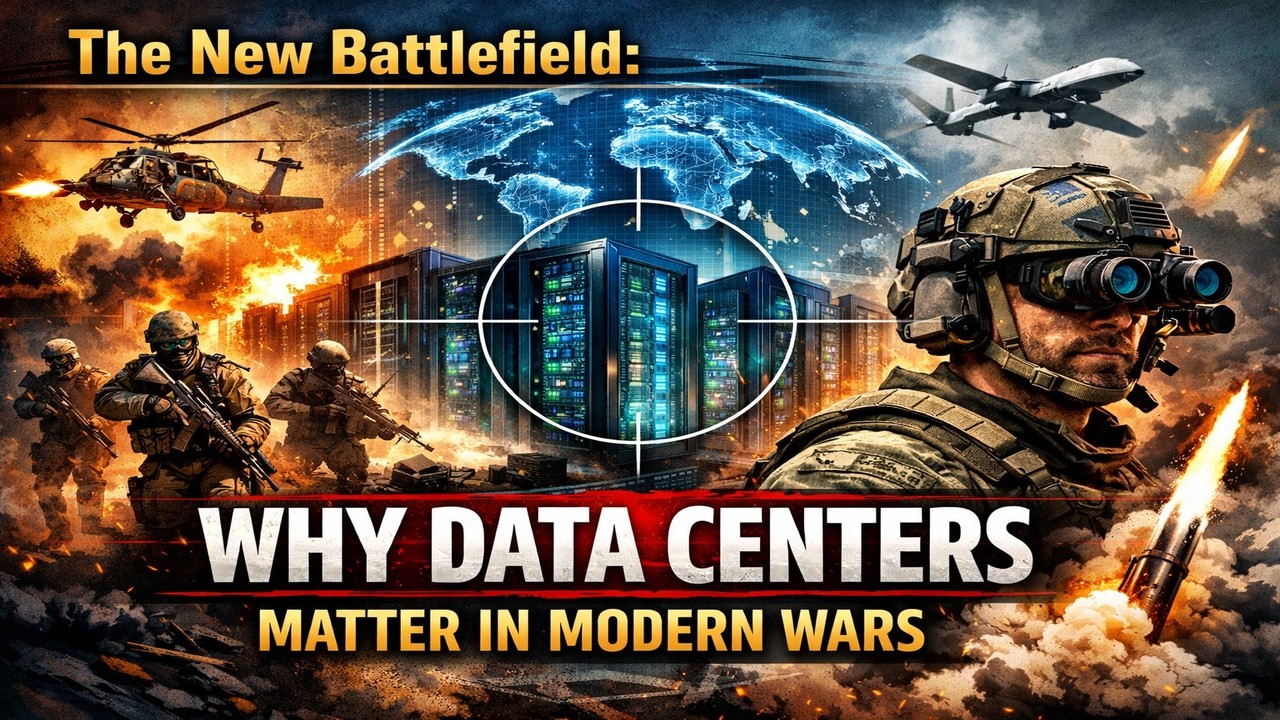 The New Battlefield: Why Data Centers Matter in Modern Wars