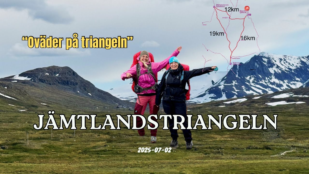 Vandra Jämtlandstriangeln för nybörjare.