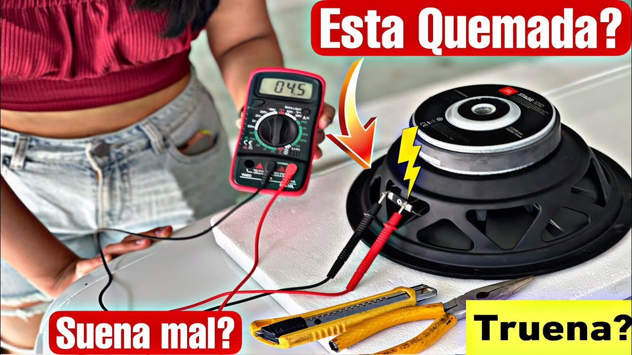Como saber si una BOCINA está en buen estado? Como probarla antes de comprarla?? 🔇