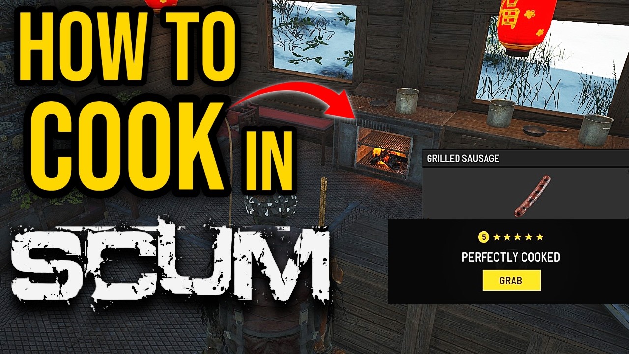 Complete Food Cooking Guide for SCUM Players | SCUM