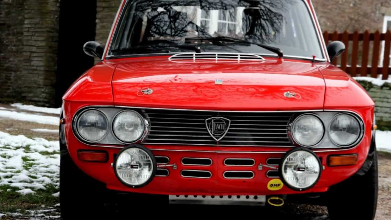 LANCIA FULVIA COUPE 1600 HF GROUP 4 FIA RALLY CAR 1972