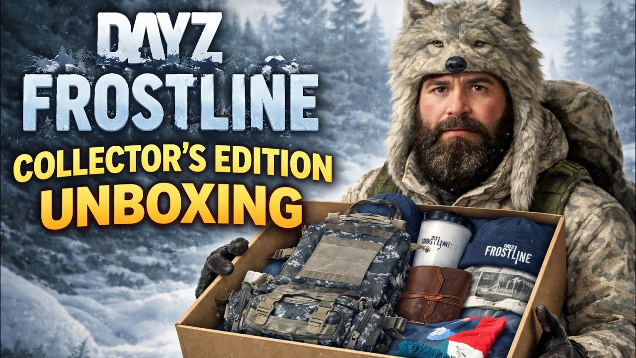 Распаковка коллекционного издания DAYZ FROSTLINE