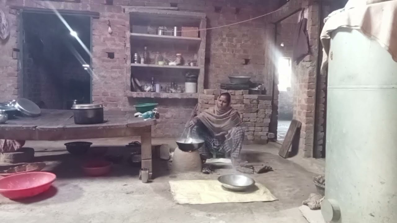 सुबह सुबह काम करना बड़ा मुश्किल होता है 🍃 कड़कती ठंडी में निपटाती हूँ फटाफट घर का काम ll sejal vlog 