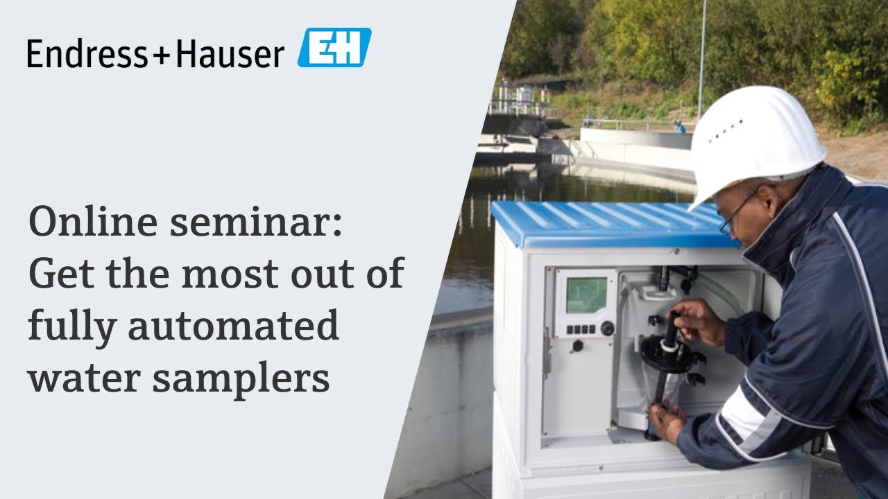 Get the most out of fully automated water samplers | Online seminar