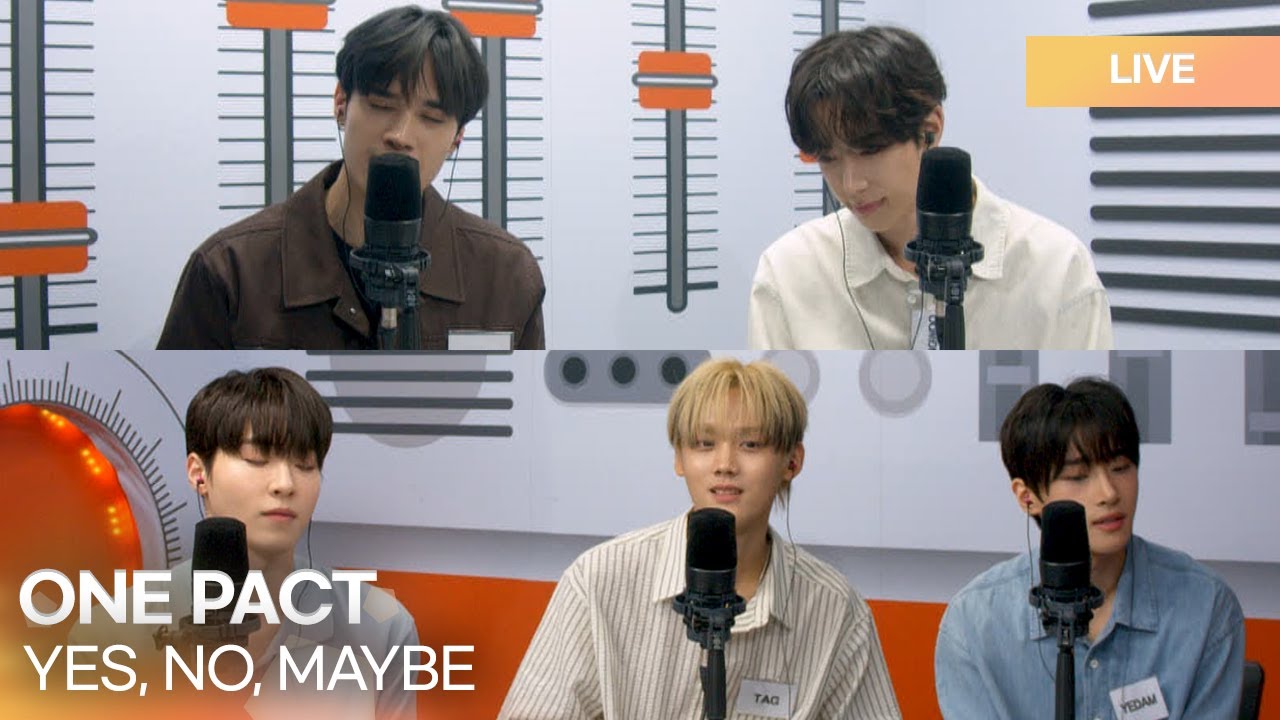 ONE PACT (원팩트) - YES, NO, MAYBE | K-Pop Live Session | Radio’n Us