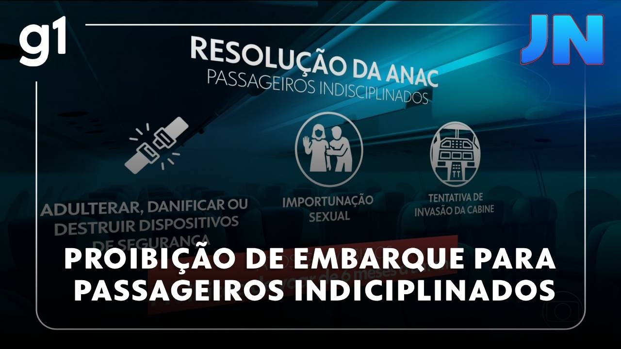 JN: passageiros indisciplinados: Anac aprova multas que chegam a R$ 17,5 mil e proibição de embarque