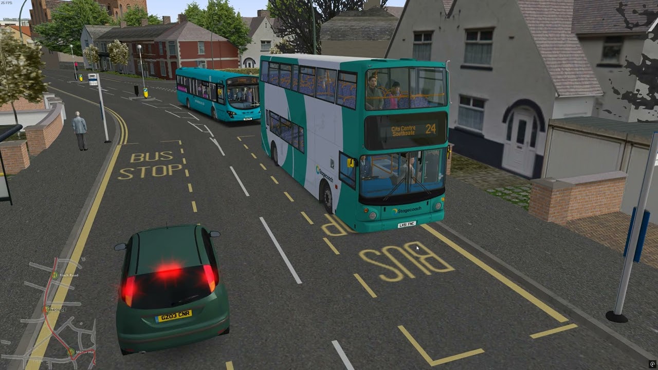 OMSI2 Dennis Trident 2 Alexander ALX400 (Voith) on Cranleigh service 24