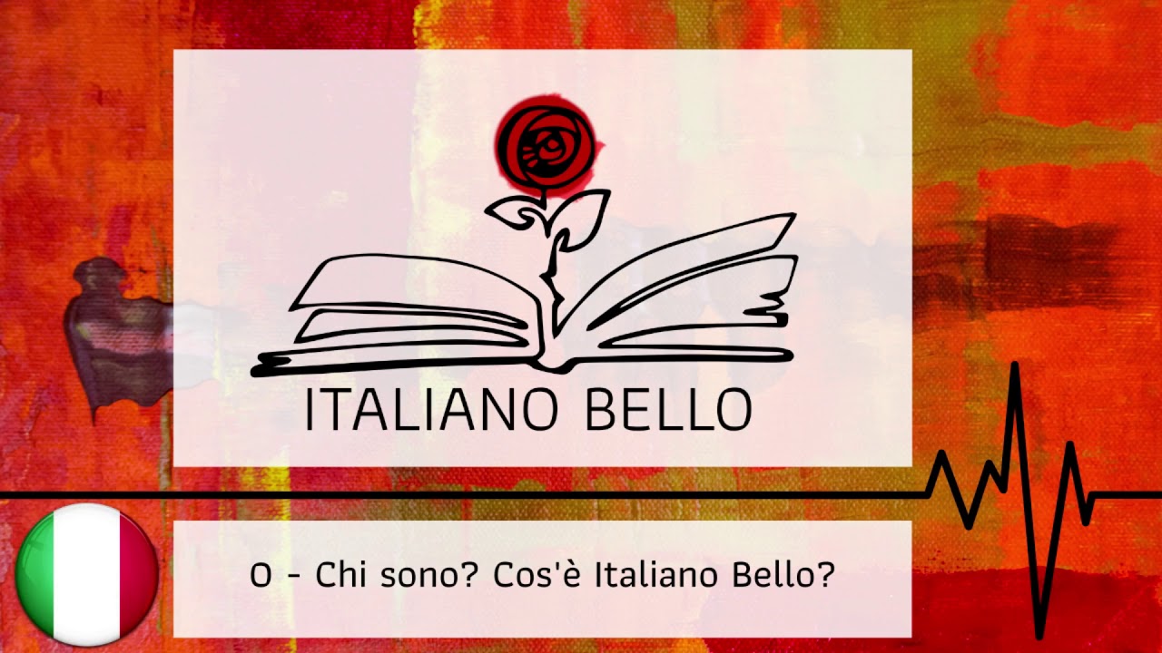 [Italiano Bello Podcast] 0 - Chi sono? Cos'&egrave; Italiano Bello?