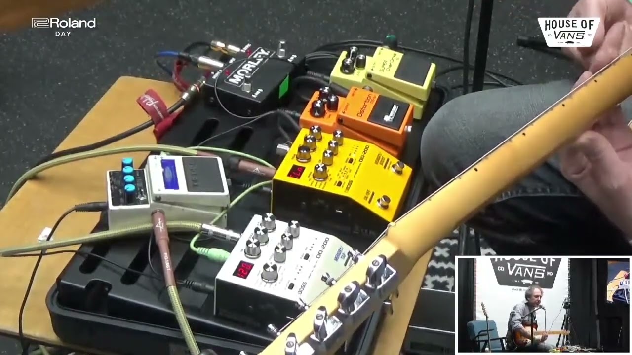 ROLAND DAY: MASTERCLASS DISEÑO SONORO PARA SOLOS DE GUITARRA CON ALEJANDRO MARCOVICH #bosspedals