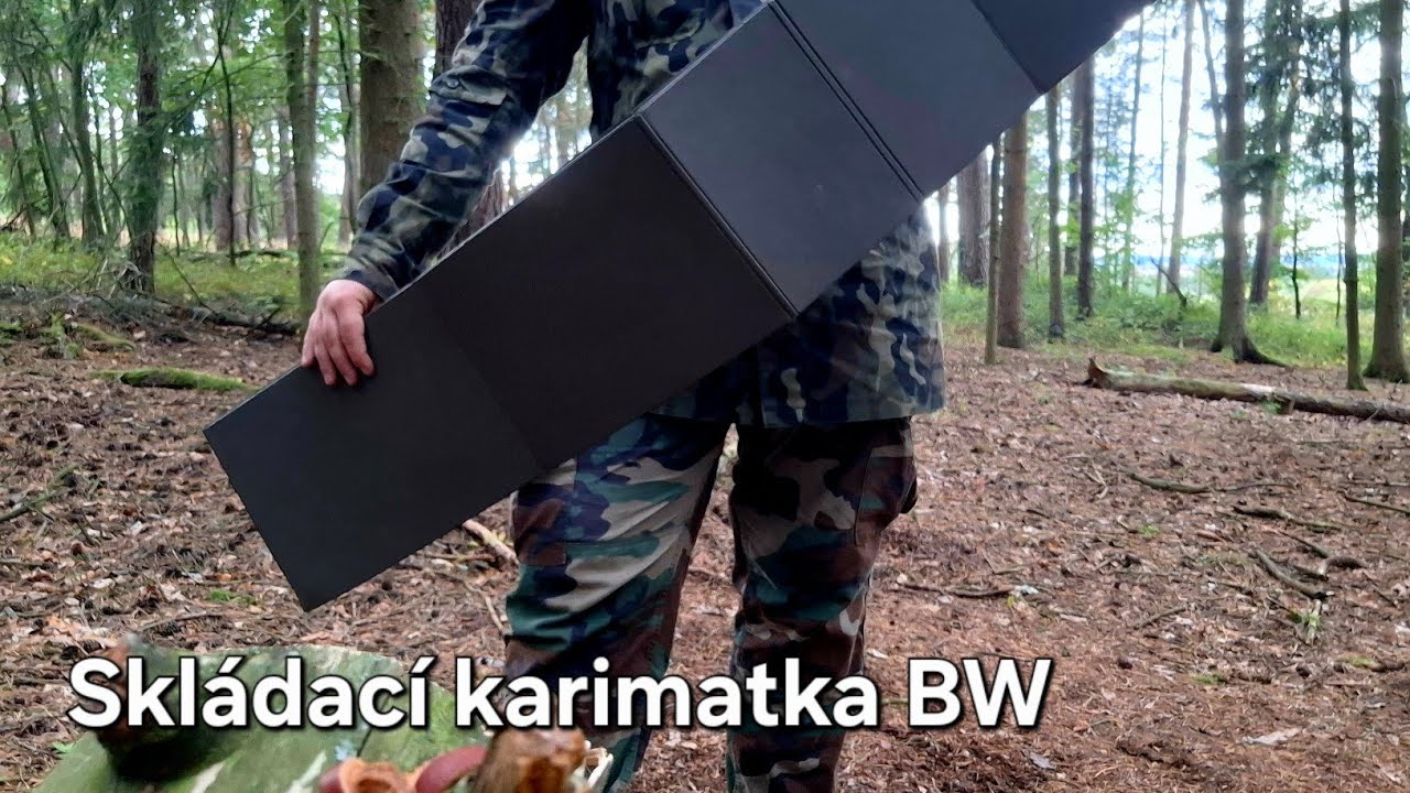 Karimatka skl&aacute;dačka BundesWehr