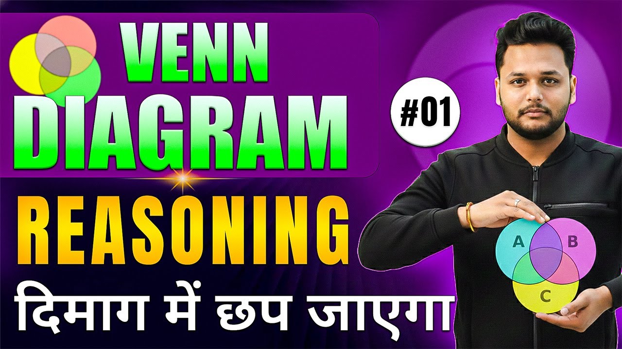 Venn  Diagram | Reasoning | Part 01 | All Concepts & Short Trick | By Adarsh Sir