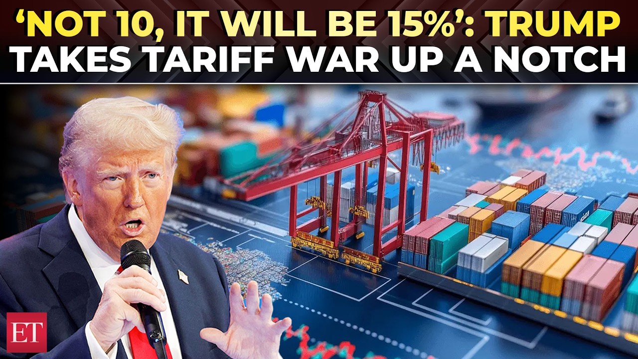‘From 10% to legally tested 15% level’: Trump escalates global TARIFF WAR after Supreme Court blow