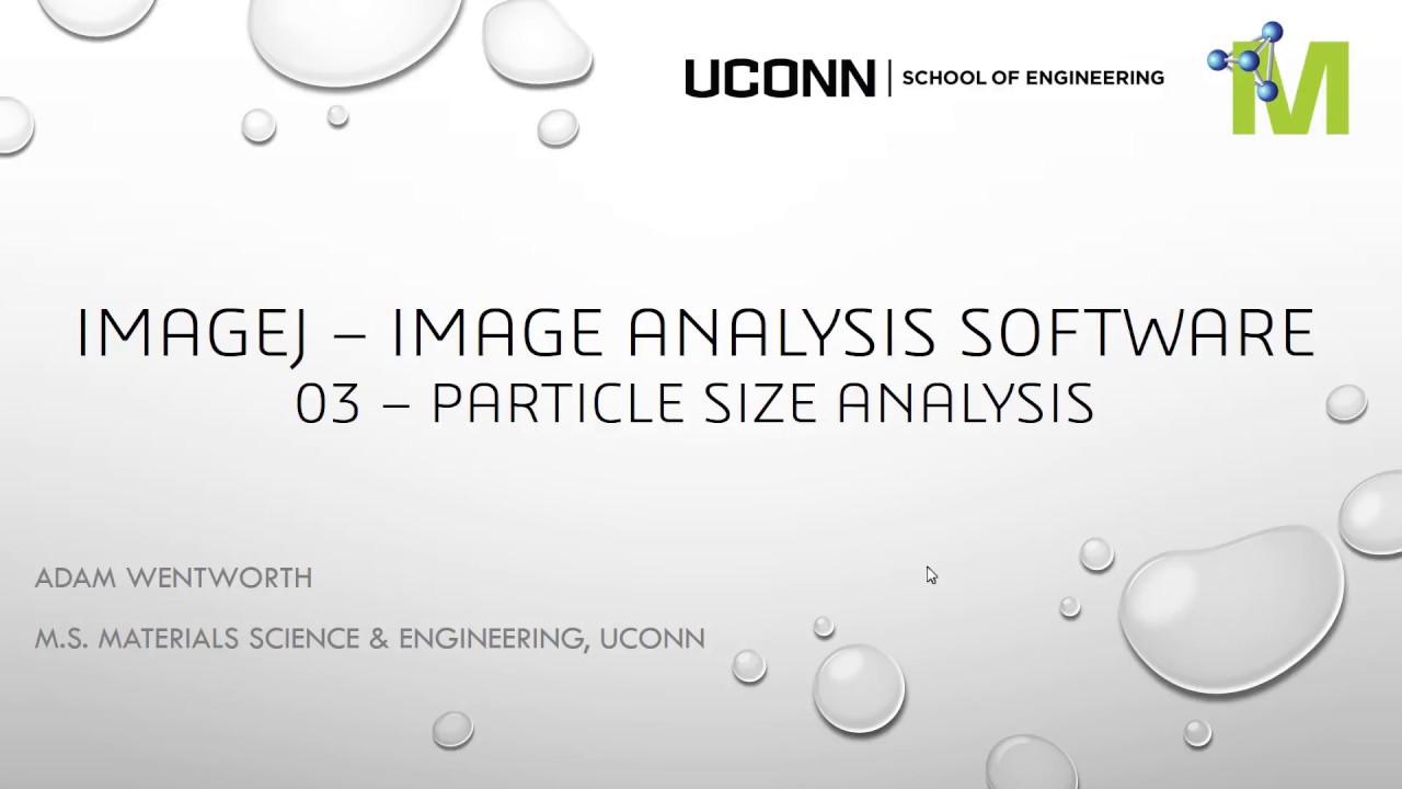 ImageJ  - Particle Size Analysis