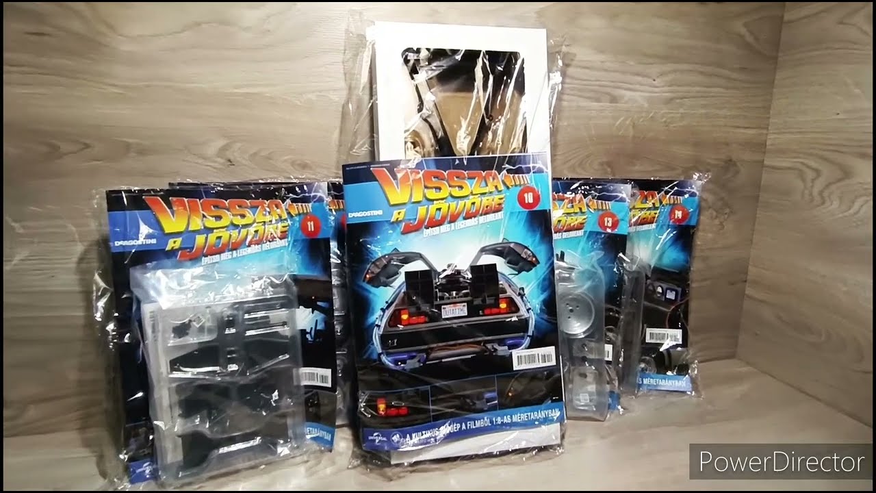 Deagostini/DeLorean 1:8 modell építése/10–11–12–13–14.rész/